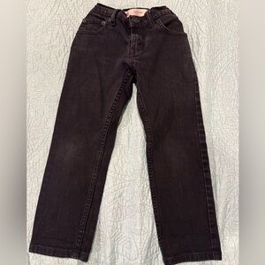 Levi’s 511 Slim Boys Jeans – Size 8 Regular – Black Denim